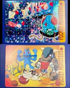 Pokemon Bandai Carddass Holo Prisma japanische VERKAUFSSERIE Tentacool SELTEN - neuwertig - Bild 1 von 7