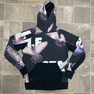 staple purple pigeon moletom com capuz