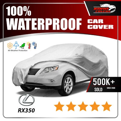 Cubierta de coche impermeable de 6 capas para Lexus Rx350 2007 2008 2009 2010 2011 2012 Foto 1 de 4