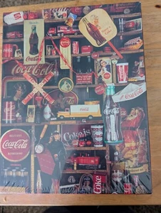 Rompecabezas Coke Is It 1986 vintage 500 piezas nuevo sin abrir - Imagen 1 de 2