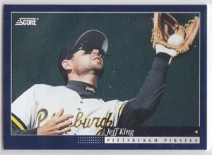 M) 1994 Score Baseball Trading Card - Jeff King #382 - Picture 1 of 2