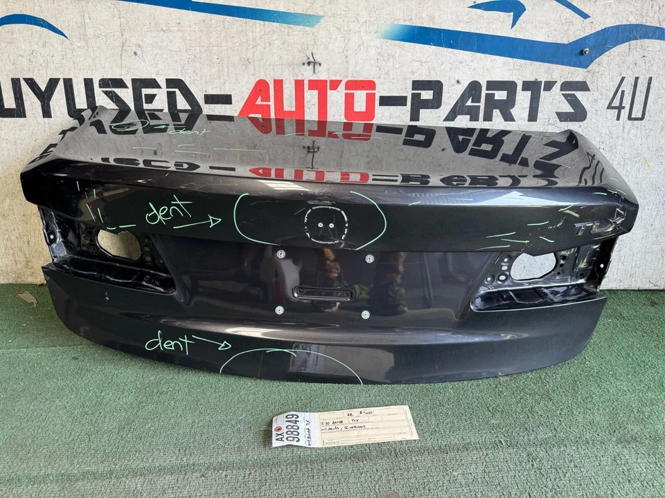 con abolladuras 2015 2016 2017 2018 2019 2020 Acura TLX puerta trasera maletero tapa OEM AX98849 Foto 1 de 4