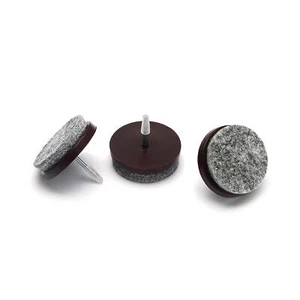 Nail on Felt Pads Furniture Pads Nail- Floor Protectors for Furniture Legs 24... - Picture 1 of 6