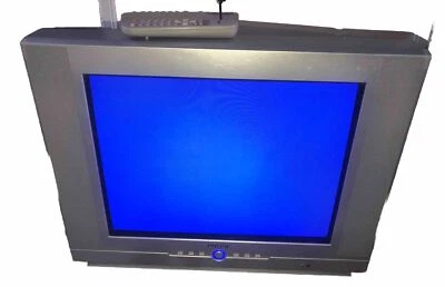 Insignia NS-20FTV CRT TV Gaming Tv Cara Plana Con Control Remoto Funciona Bien Foto 1 de 4