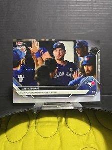 2025 Topps Now Trey Yesavage Call Up SP Image Variation #716SP - Picture 1 of 2