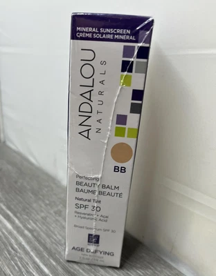 Andalou Naturals Perfecting Beauty Balm SPF 30 Sunscreen Natural Tint 2 oz - Image 1 of 4