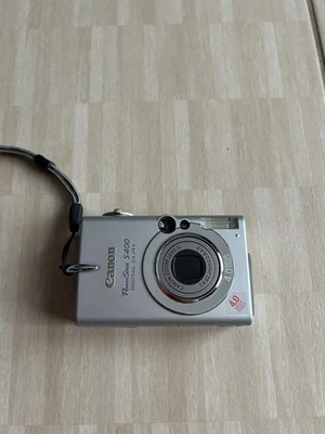 Canon PowerShot Digital ELPH S400 / Digital IXUS 400 4.0MP Digital Camera -... - Image 1 of 2