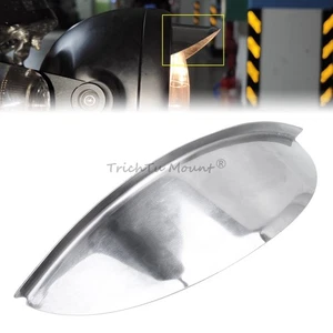 7" Stainless Steel Round Headlight Visor For Honda VT750C Shadow Aero 2004-2023 - Picture 1 of 24