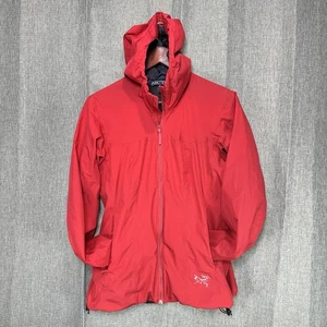 Chaqueta softshell Arcteryx Windstopper con capucha cremallera completa para mujer Arcteryx talla grande - Imagen 1 de 9