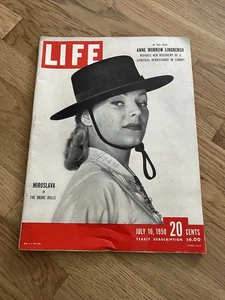 LIFE MAGAZINE - Vintage July 10, 1950 - Miroslava in The Brave Bulls - Picture 1 of 6