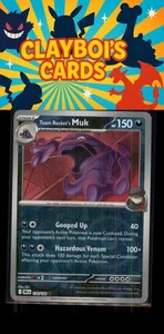 Team Rocket's Muk Destined Rivals Pokémon 124/182 Reverse Holo Uncommon NM+ - Bild 1 von 2