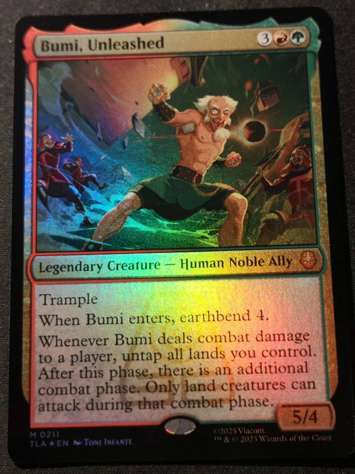 Bumi, Unleashed - Foil - TLA - MTG - EN - NM - 0211 - Image 1 of 1