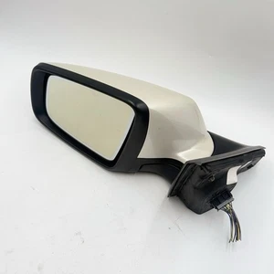 10-12 BUICK LACROSSE DRIVER LEFT SIDE POWER MIRROR AUTO DIM WHITE OEM - Picture 1 of 13