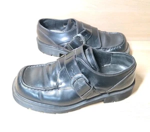 Vintage Dr. Martens y2k Monk Strap Chunky Made In England Schuhe UK Größe 10 - Bild 1 von 13