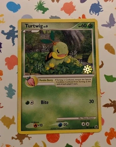 Pokemon TCG Turtwig 78/100 Snowflake Stamp Countdown Calendar English 2008 - Picture 1 of 4