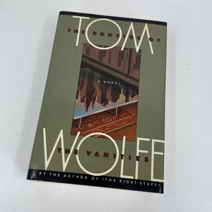 THE BONFIRE OF THE VANITIES by Tom Wolfe (Hardcover, 1987, 1st Ed, 1st Printing) - Picture 1 of 4