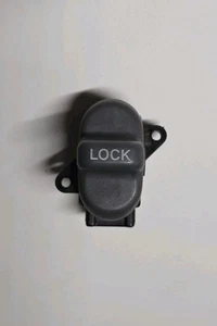 98-02 OEM Honda Accord S84 delantero conductor o pasajero interruptor de bloqueo de puerta eléctrico GRIS - Imagen 1 de 3