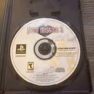 Playstation One FRONT MISSION 3 Disc Only TESTED PS1 1999 Tested MINT DISC - Picture 1 of 2