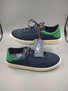 Olukai Punini Shoes ~ Navy/Bamboo ~ Men’s 13 ~ READ DESCRIPTION - Picture 1 of 24