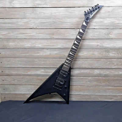 Jackson JS1X RR Minion Electric Guitar Satin Black As Is Wing Damage - Image 1 of 4