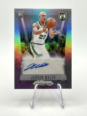 2023-24 Panini Prizm Deca Jordan Walsh RC Rookie Auto Silver #DS-JWA - Image 1 of 2