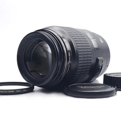 【OTTIME CONDIZIONI con tappo】 Obiettivo Canon Macro EF 100mm f/2.8 USM ULTRASONIC dal Giappone - Immagine 1 di 4
