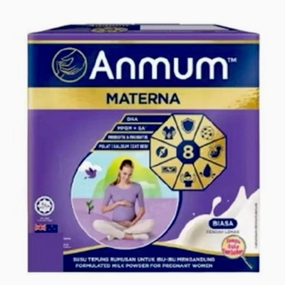2 X Anmum Materna 650g Leche Para Mujer Embarazada Sabor Original + DHL EXPRESS Foto 1 de 4