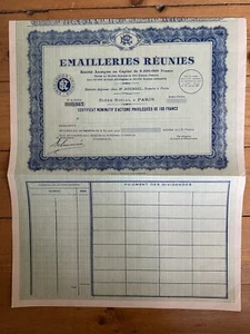 EMAILLERIES REUNIES (O) - Picture 1 of 1