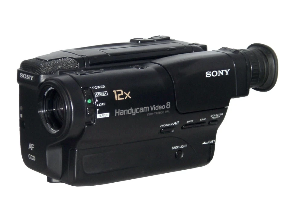 Sony Handycam CCD-TR380E Video8 Camcorder - 8mm Video Camera Recorder - Bild 1 von 1