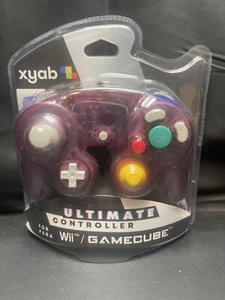 XYAB Wired Controller for Nintendo GameCube (Atomic Purple) New - Picture 1 of 2