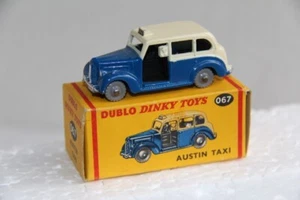 Dublo Dinky Toys # 067 AUSTIN TAXI  made in England  MECCANO - Picture 1 of 7