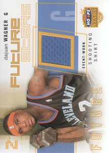 2002-03 Hoops Stars Basketball Future Stars Game-Used DaJuan Wagner