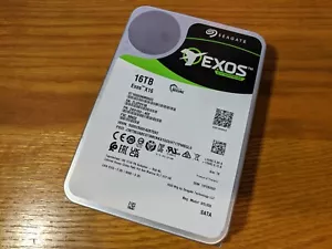 Seagate Exos X16 16TB 7.2K SATA 3.5" Enterprise Hard Drive HDD ST16000NM000G - Picture 1 of 6