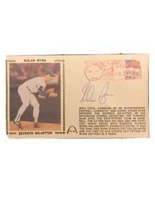 Nolan Ryan Gateway Cache 7th No-Hitter Autographed - Bild 1 von 2