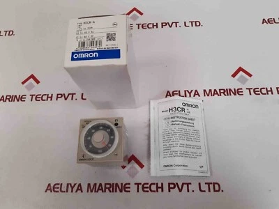 Lot of 3X OMRON H3CR-A Solid State Multifunctional Timer 1.2s to 300h 24-48V - Image 1 of 4