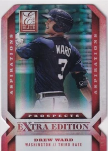 2013 Elite Extra Edition Aspirations Prospects Die-Cut #155 Drew Ward 010/200 - Picture 1 of 2