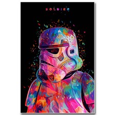 Stormtrooper Star Wars Movie Silk Poster Art Print 12x18 24x36 inch Home Decor