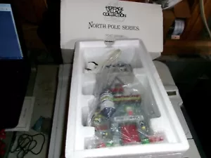 Department 56 Original Snow Village 1992 Village Post Office w/ Light and Box 9 - Picture 1 of 1