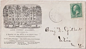 Lake Forest ILL Lake Forest Academy illust advt cover (g353) - Picture 1 of 2