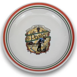 Buona San Remo Italia Pasta Bowl 13" Serving Salad Himark Stoneware Italy - Foto 1 di 8