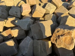 gebrauchteNatursteinpflaster Porphyr, Naturstein, Pflaster, Kopfsteinpflaster, - Bild 1 von 1