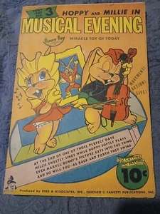 Hoppy and Millie Musical Evening 1940's Tippy Toy Captain Marvel Bunny - Picture 1 of 8