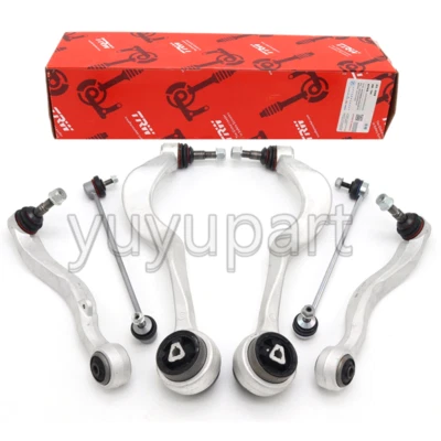 TRW 6X Front Upper Lower Control Arm For BMW 525i 530i 545i 550i E60 2004-2010 - Image 1 of 4