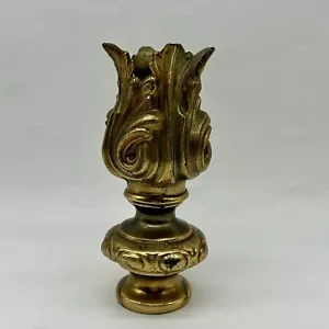 "Acabado Art Nouveau de latón vintage de 6""" - Imagen 1 de 13