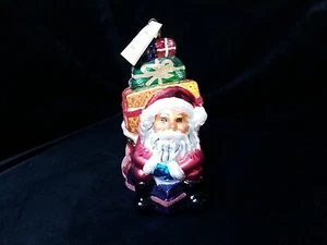 Christopher Radko, Piled Mile High, Santa Claus 1997 Ornament, Large - Picture 1 of 6