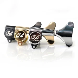 Guitar Anatomy Pro Bass Tuners – 1:18 Gear Ratio Machine Heads for Bass Guitars - Picture 1 of 9