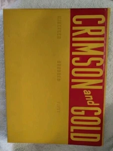 1956 Coulton (CA) High School Crimson & Gold Year Book Hardcover - Picture 1 of 4