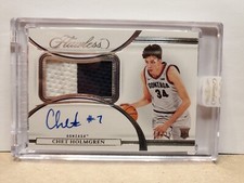 2022 Panini Flawless Chet Holmgren RPA Rookie Patch Auto /25 RC GU GW ROY?