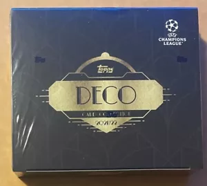 2021-22 Topps Deco UEFA Champions League caja sellada de fútbol - Imagen 1 de 4