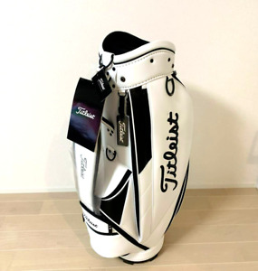 TITLEIST Golf Men's Caddy Bag CORE ESSENTIAL 9 x 47 Inch 3.1kg White TB22CTCEK